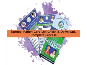 Kurnool Ration Card List Check & Download